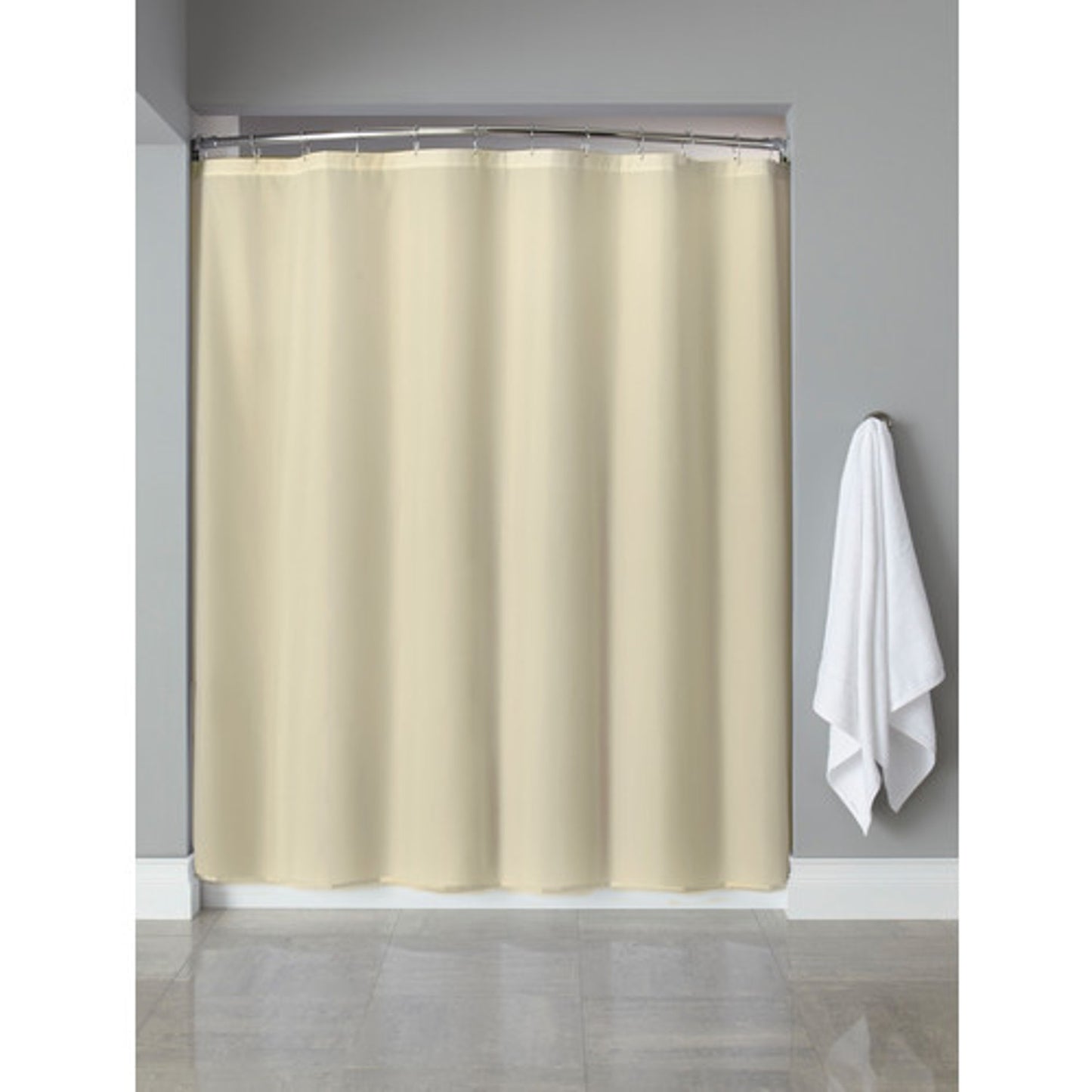 Shower Liner Omega 8-gauge Vinyl -72 X 84 - Champagne