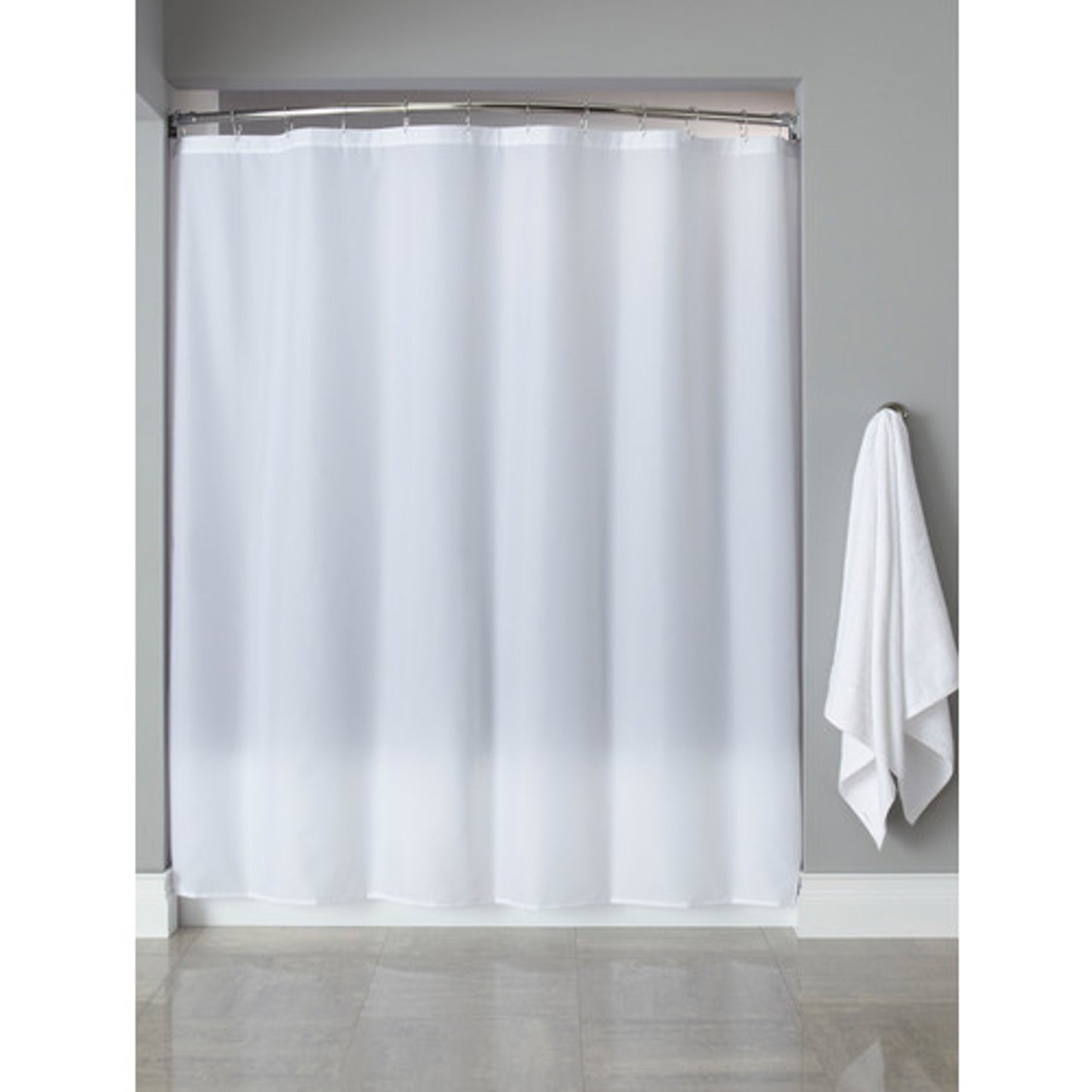 Shower Liner Omega 8-gauge Vinyl -72 X 84 - White