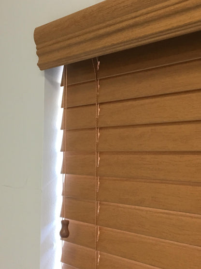 Avalon Faux Wood - 2" and 2 1/2" PVC Foam Blinds