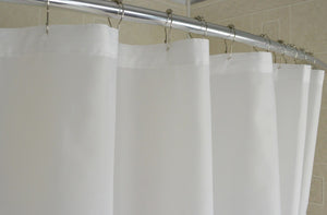 Shower Liner NylonFabric  - 72 X 96 -White