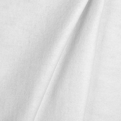 Heavy Flannel 54'' - White